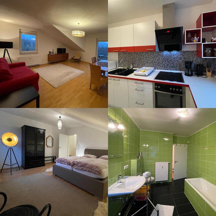Ferienwohnung Balkonblick Am Hirschberg Sankt Wendel Exterior foto